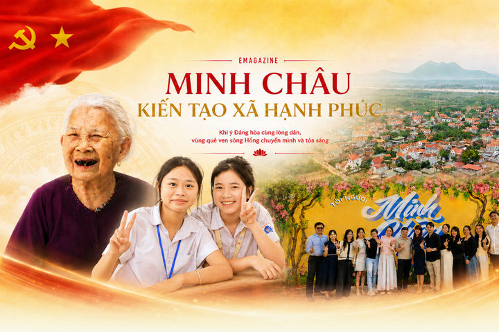 Minh Châu kiến tạo xã hạnh phúc