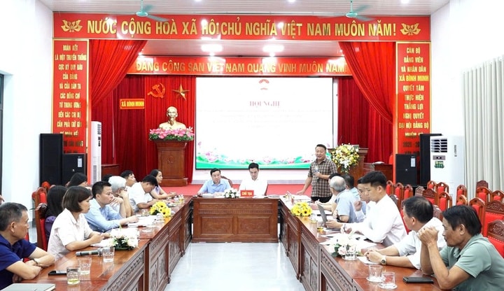 Phát huy trí tuệ nhân dân trong xây dựng định hướng phát triển xã Bình Minh