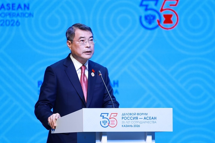 Thủ tướng Chính phủ phát biểu tại Diễn đàn Kinh doanh ASEAN-Nga