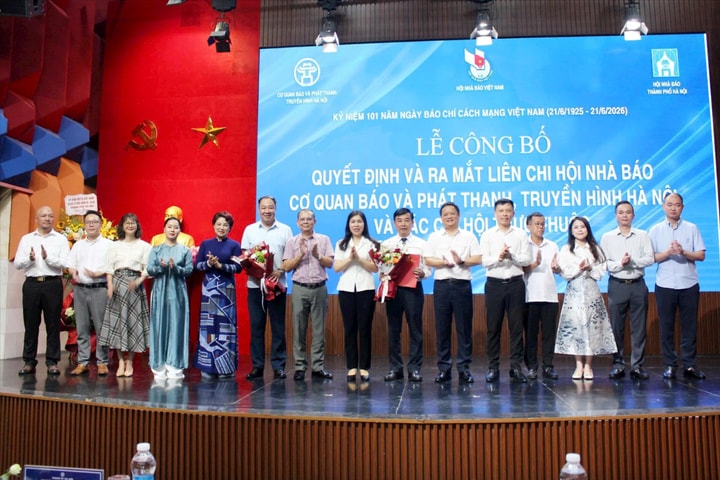 Ra mắt Liên Chi hội Nhà báo Cơ quan Báo và Phát thanh, Truyền hình Hà Nội