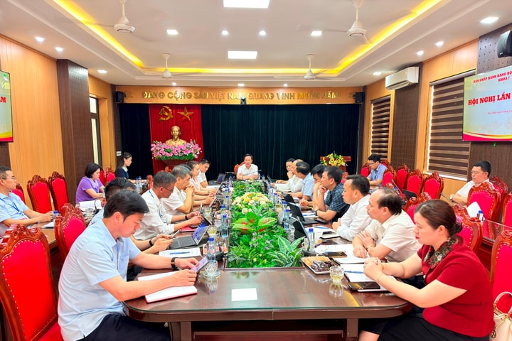 Ban Chấp hành Đảng bộ xã Phúc Thịnh cho ý kiến về nhiều nội dung quan trọng
