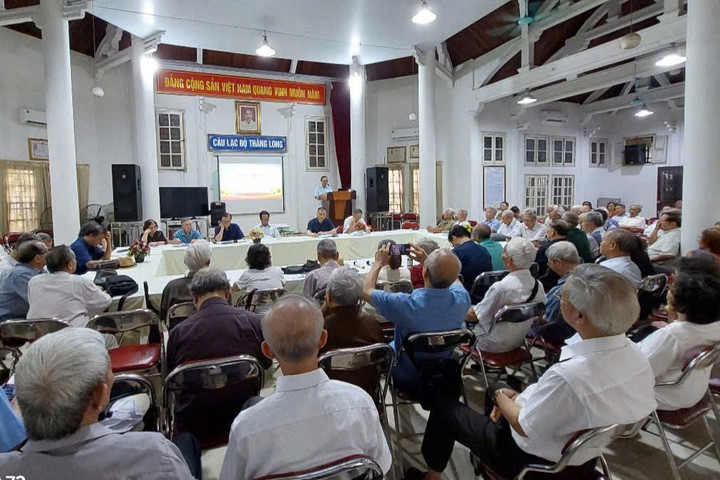 Câu lạc bộ Thăng Long quán triệt, triển khai thực hiện Nghị quyết Đại hội lần thứ XIV của Đảng