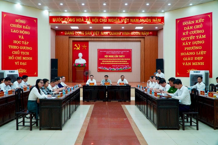 Phường Hoàng Liệt tập trung thực hiện hiệu quả công tác 6 tháng cuối năm 2026