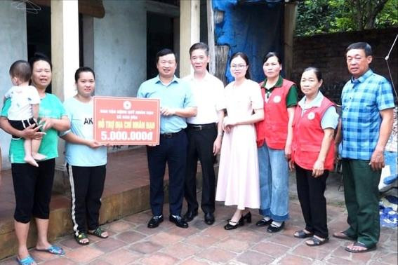 Xã Dân Hoà: Trao quà, lan toả yêu thương tới các “Địa chỉ nhân đạo”