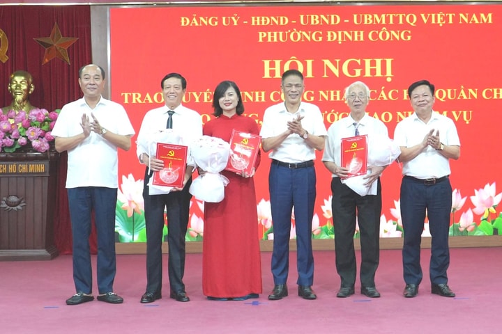 Phường Định Công nâng cao hiệu quả hoạt động Mặt trận và các đoàn thể