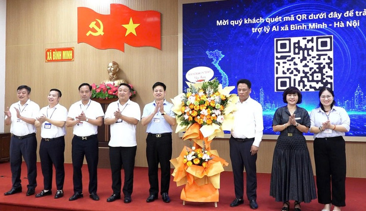 Xã Bình Minh: Ra mắt trợ lý ảo AI hỗ trợ cán bộ xử lý công việc và thủ tục hành chính