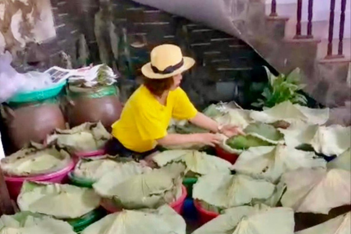 Hương vị Tết Đoan Ngọ từ làng nghề xôi Phú Thượng