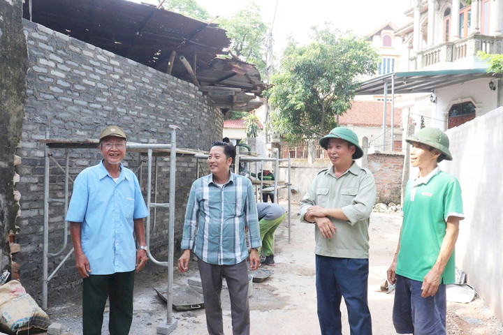 Hiến đất tạo những miền quê đáng sống