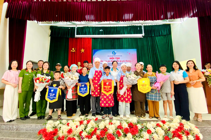 Sôi nổi hội thi “Bữa cơm gia đình - ấm áp yêu thương” của phụ nữ xã Sóc Sơn