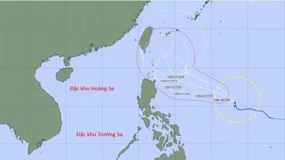 Thông tin mới nhất về bão Mekhala gần Biển Đông
