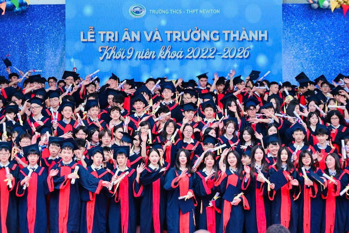 THCS - THPT Newton: Dấu ấn đặc biệt với 3 thủ khoa kỳ thi vào lớp 10