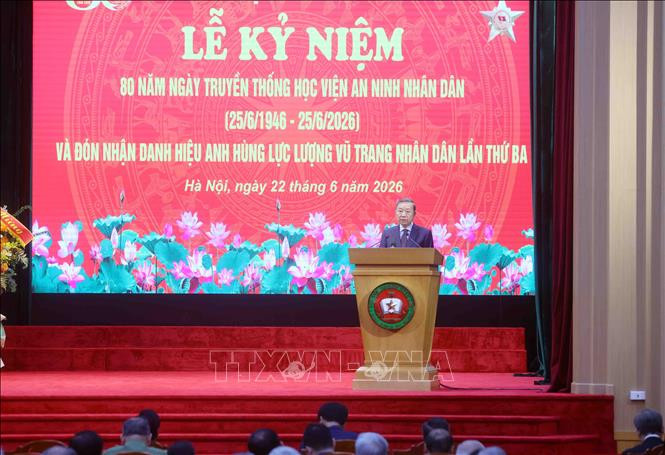 Tổng Bí thư, Chủ tịch nước Tô Lâm: Xây dựng nguồn nhân lực an ninh đáp ứng yêu cầu trong kỷ nguyên mới