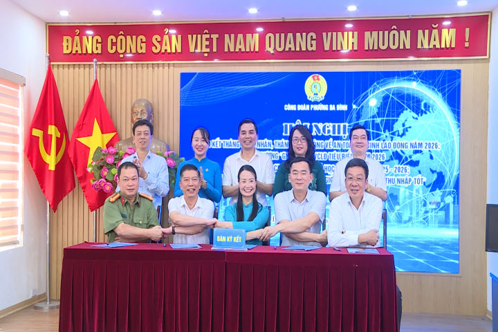 Lan tỏa tinh thần lao động sáng tạo, nâng cao năng suất tại phường Ba Đình