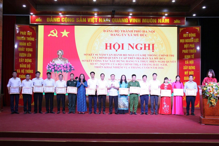 Xã Mỹ Đức sơ kết 1 năm vận hành chính quyền địa phương hai cấp