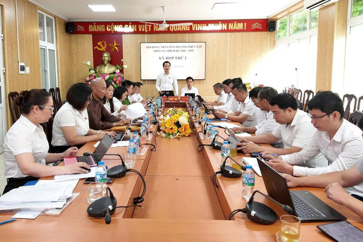 HĐND phường Phúc Lợi thông qua 4 nghị quyết quan trọng, tạo đà phát triển trong giai đoạn mới