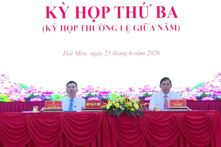 HĐND xã Hát Môn thông qua loạt nghị quyết tạo động lực phát triển