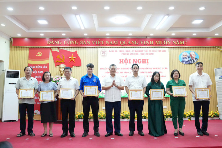 Phường Văn Miếu - Quốc Tử Giám: Chuyển biến tích cực sau một năm vận hành mô hình chính quyền hai cấp