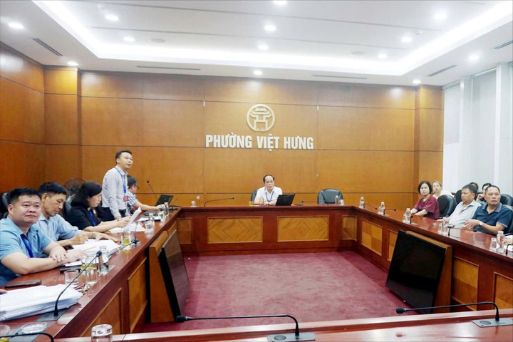 Phường Việt Hưng công khai chính sách bồi thường, hỗ trợ, tái định cư dự án chỉnh trang nút giao cầu Đuống