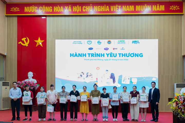 Hành trình nhân ái vì sức khỏe bà mẹ và trẻ em