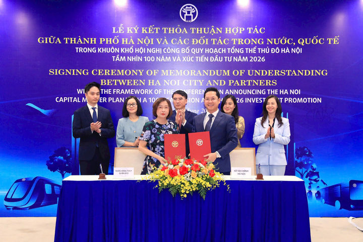 Hà Nội ký kết với 5 ngân hàng phát hành trái phiếu chính quyền địa phương