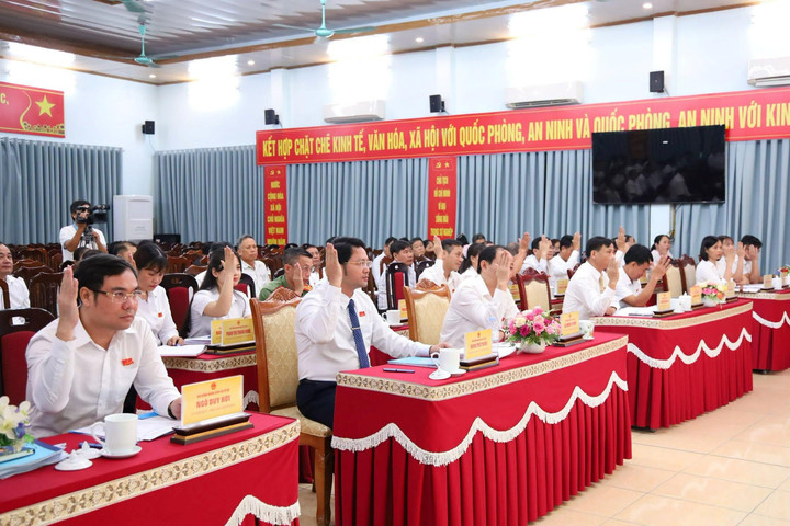 HĐND xã Cổ Đô tổ chức Kỳ họp thứ 3, thông qua nhiều nghị quyết quan trọng