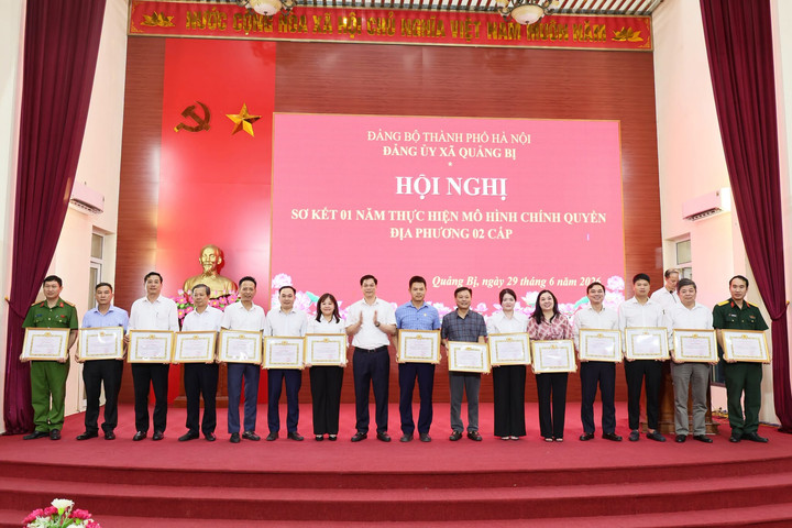 Xã Quảng Bị: Một năm thực hiện chính quyền địa phương hai cấp, chất lượng phục vụ người dân được nâng cao