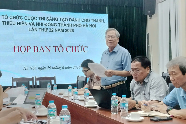 Cuộc thi Sáng tạo thanh, thiếu niên và nhi đồng Hà Nội năm 2026: 514 đề tài hợp lệ, đề xuất trao 85 giải thưởng