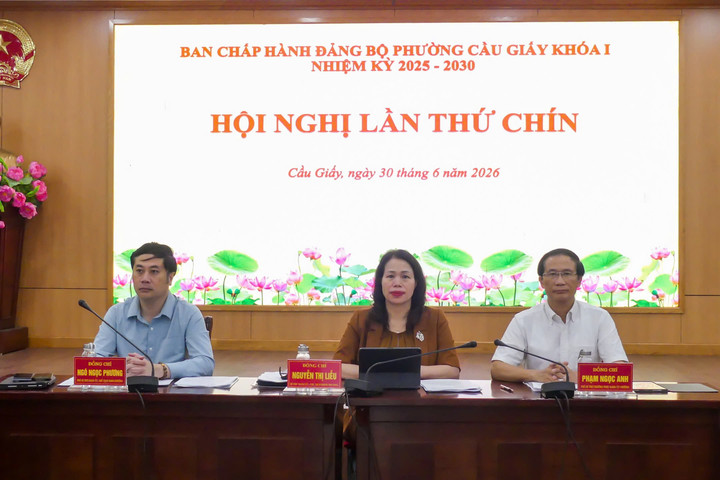 Phường Cầu Giấy quyết tâm hoàn thành toàn diện 25 chỉ tiêu năm 2026