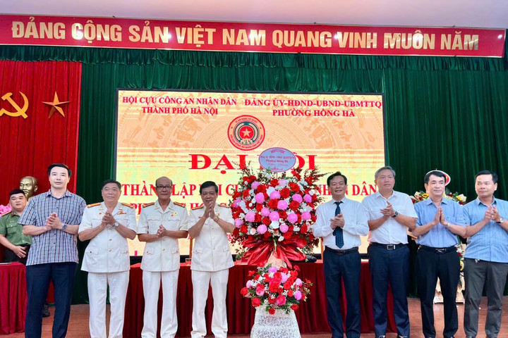 Phường Hồng Hà thành lập Hội Cựu Công an nhân dân phường nhiệm kỳ 2026-2031