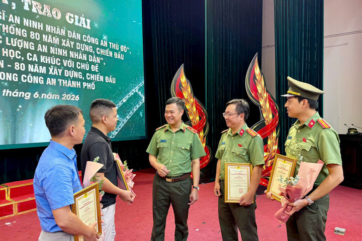 Lan tỏa hình ảnh chiến sĩ an ninh Thủ đô qua ba cuộc thi