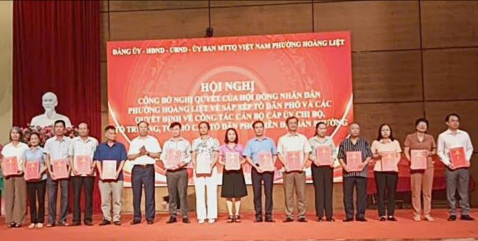 Sau sắp xếp Phường Hoàng Liệt còn 20 tổ dân phố