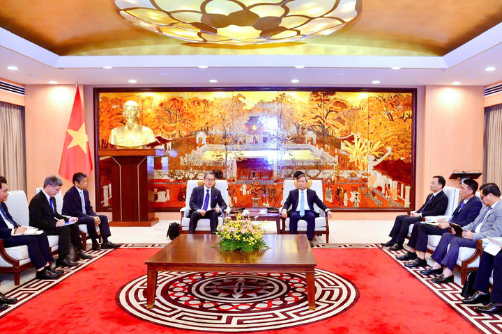 Hà Nội và Nhật Bản đẩy mạnh hợp tác trong lĩnh vực tài chính xanh, hạ tầng và công nghệ cao
