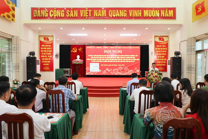 Xã Đại Xuyên sơ kết một năm vận hành mô hình chính quyền địa phương hai cấp