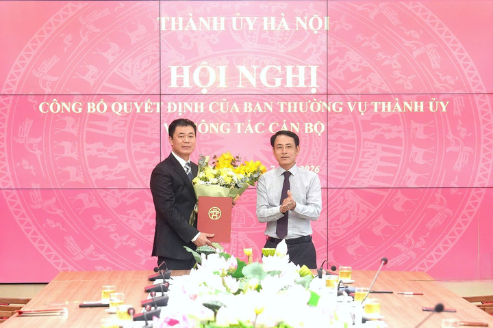 Đồng chí Nguyễn Văn Toàn được bổ nhiệm giữ chức Phó Trưởng ban Nội chính Thành ủy Hà Nội