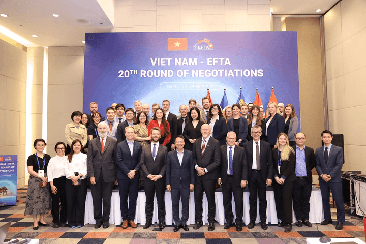 Kết thúc đàm phán Hiệp định thương mại tự do Việt Nam và EFTA