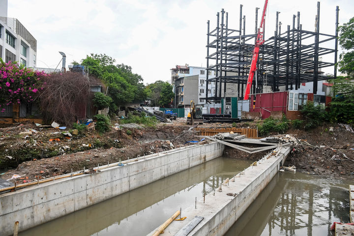 Phường Ngọc Hà hoàn tất GPMB mương Kẻ Khế