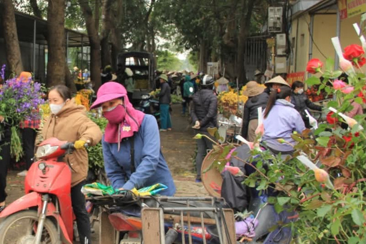 Chuyển biến tích cực về trật tự đô thị tại vựa hoa Mê Linh