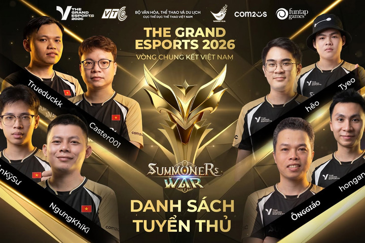 Esports Grand Championship 2026 khởi tranh tại Hà Nội, thu hút các đội tuyển hàng đầu châu Á