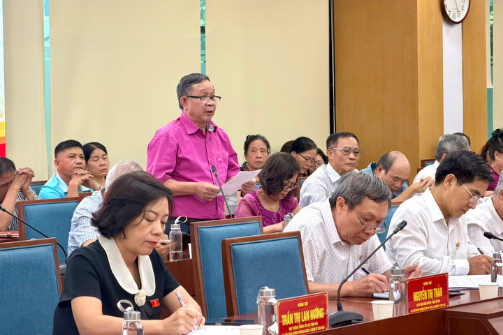 Cử tri phường Đống Đa quan tâm chế độ đối với đội ngũ đảm trách công việc ở tổ dân phố