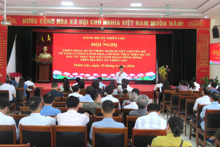Xã Thiên Lộc tạo nền tảng thực thi Luật Thủ đô 2026 từ cơ sở