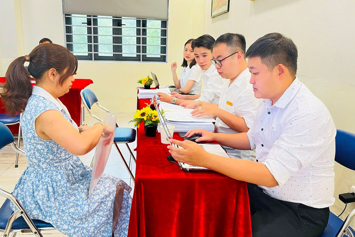 Phường Phương Liệt triển khai hiệu quả tuyển sinh đầu cấp trên nền tảng GIS