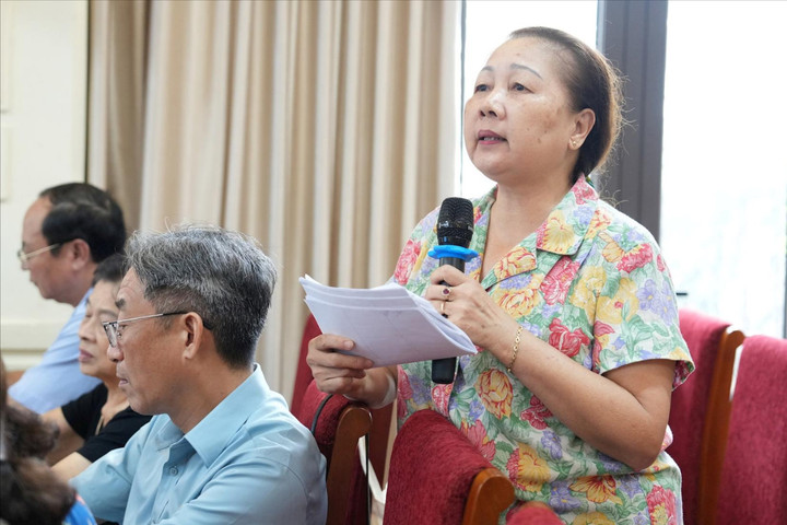 Cử tri phường Văn Miếu - Quốc Tử Giám kiến nghị cải tạo, nâng cấp nhà sinh hoạt cộng đồng