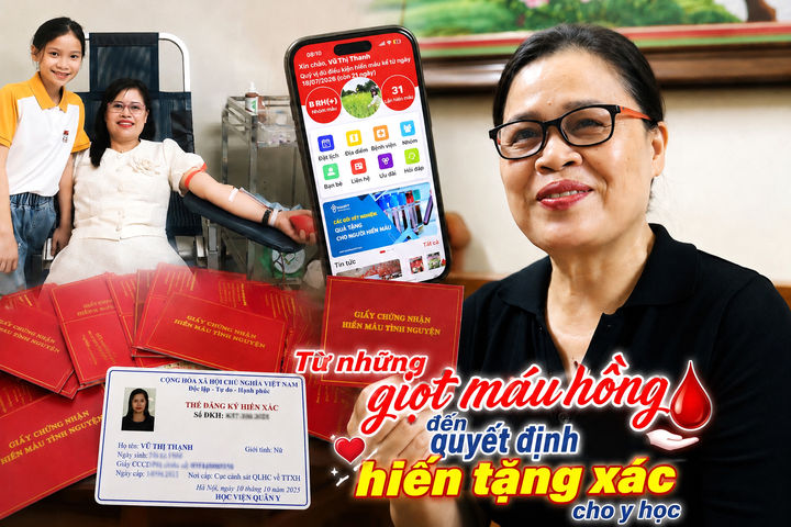 Từ những giọt máu hồng đến quyết định hiến tặng xác cho y học