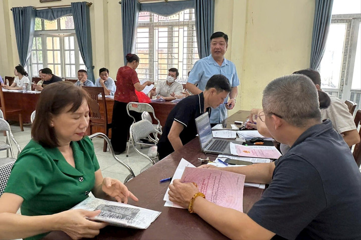 170 hộ dân thôn Nhân Hiền nhận 131 tỷ đồng GPMB dự án Khu đô thị thể thao quốc tế Hà Nội