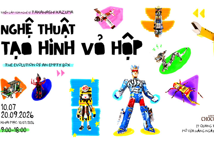 Triển lãm "Package Craft - nghệ thuật tạo hình vỏ hộp"