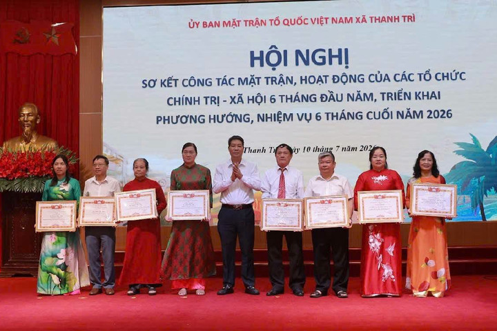 MTTQ xã Thanh Trì đổi mới hoạt động, hướng mạnh về cơ sở