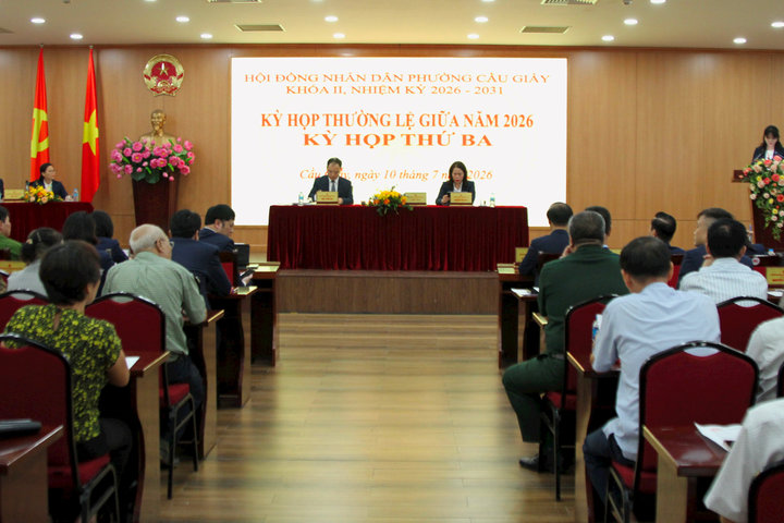HĐND phường Cầu Giấy thông qua kế hoạch đầu tư công giai đoạn 2026-2030