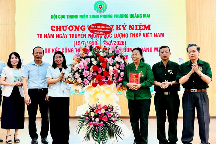 Thắp sáng tinh thần Thanh niên xung phong tại phường Hoàng Mai