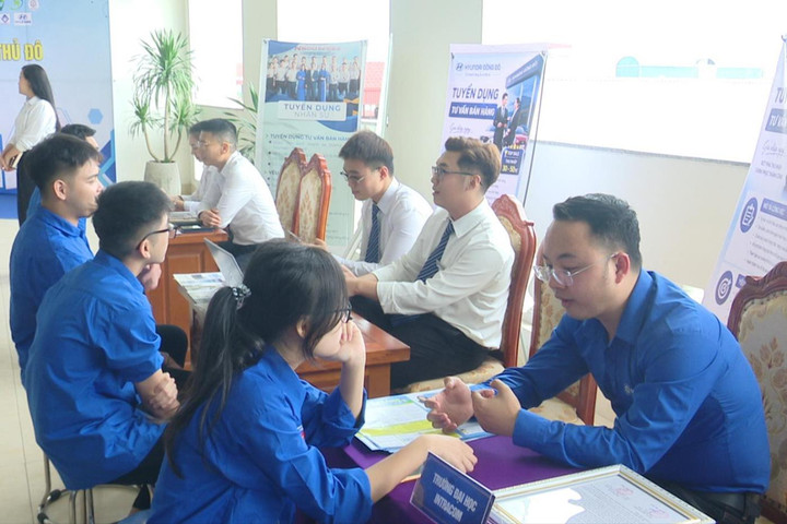 Kết nối việc làm, hướng nghiệp cho thanh niên Đông Anh