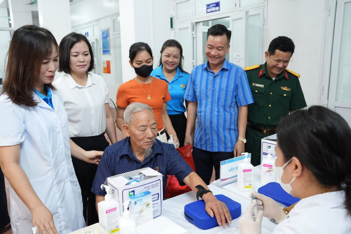 Xã Thanh Oai triển khai chương trình khám sức khỏe toàn dân